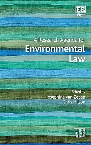 A research agenda for environmental law