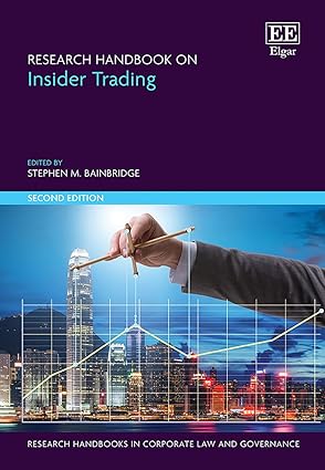 Research handbook on insider trading
