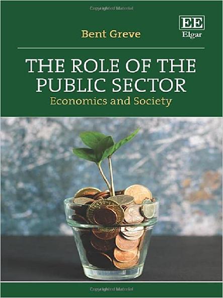 The role of the public sector : economics and society