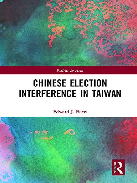 Chinese election interference in Taiwan