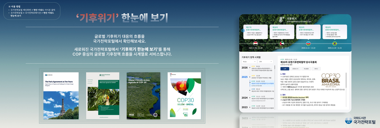 국가전략포털 정책 시계열 서비스