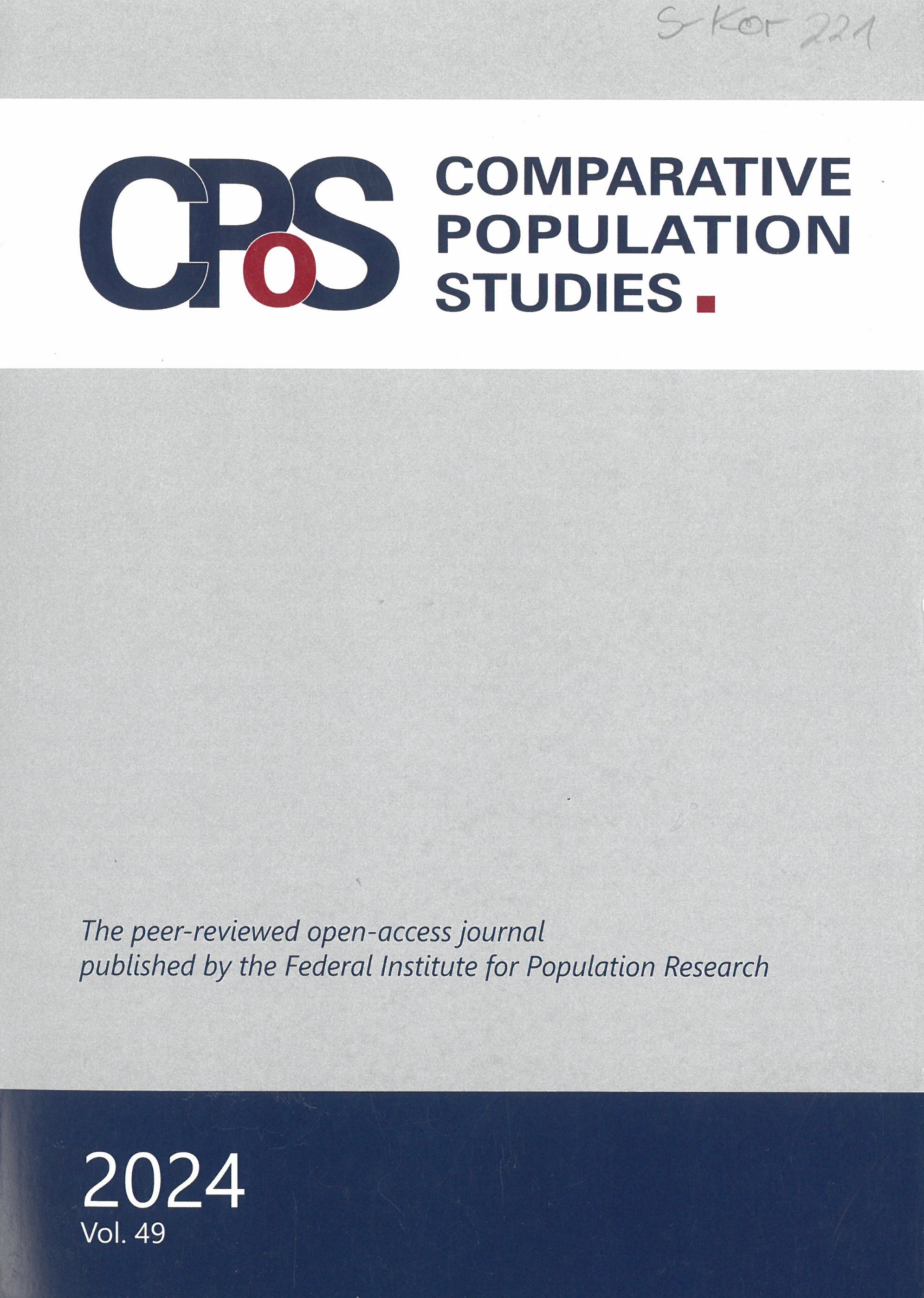Comparative population studies