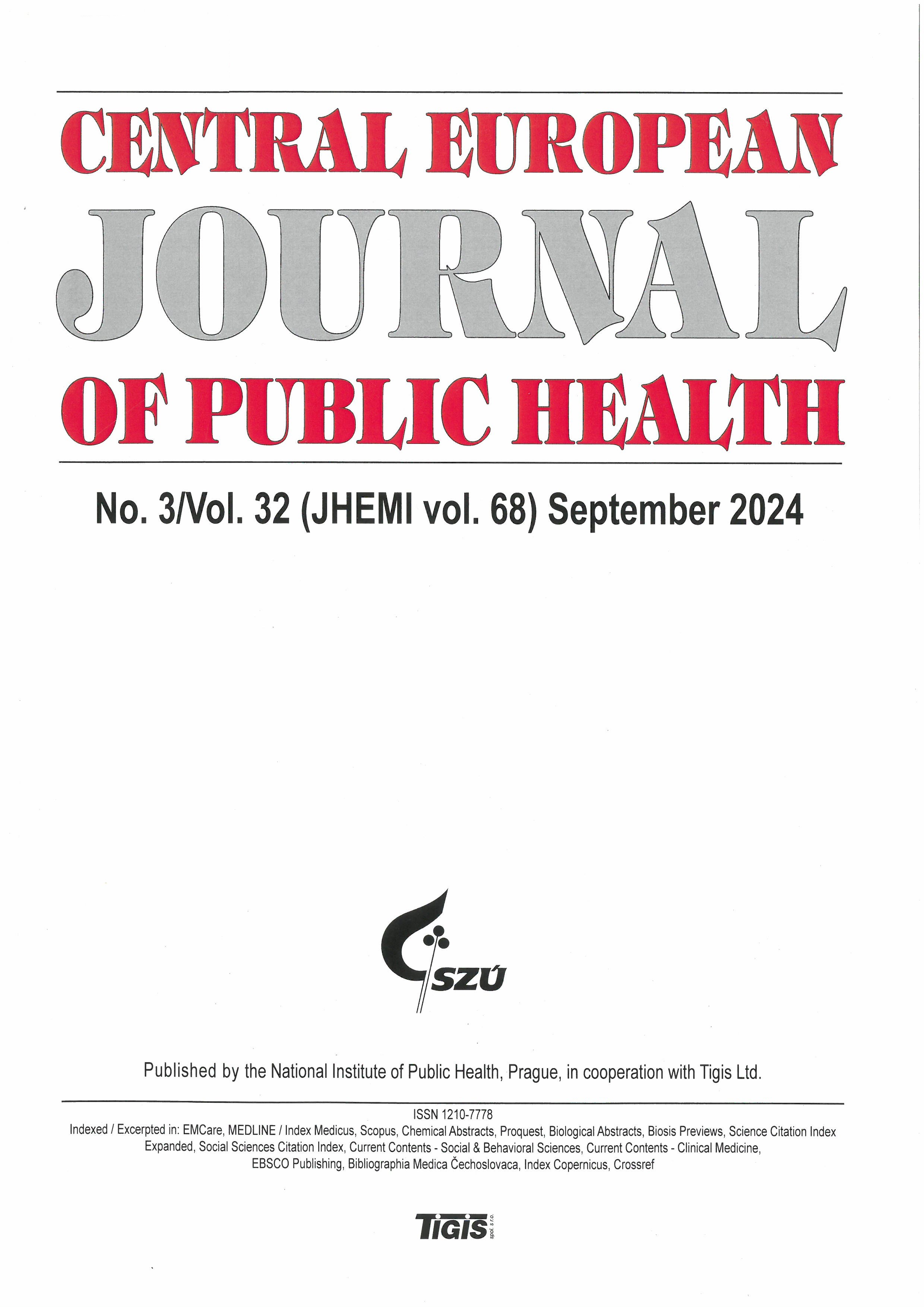Central European journal of public health
